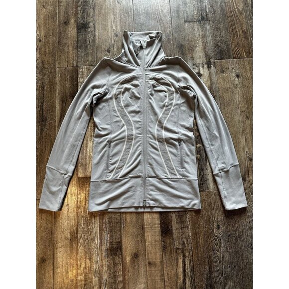 Lululemon Y2K In Stride Jacket Fossil / Wee Are From Space Coal Fossil 8 - Picture 2 of 5